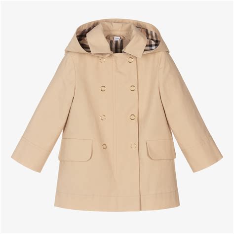 burberry baby girl trench coat